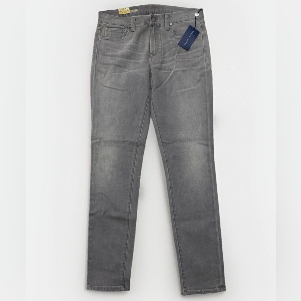 Ralph Lauren, Denim, Cotton, Gray, Skinny, Pants, Women’s, Special Edition, NWT - Picture 3 of 5